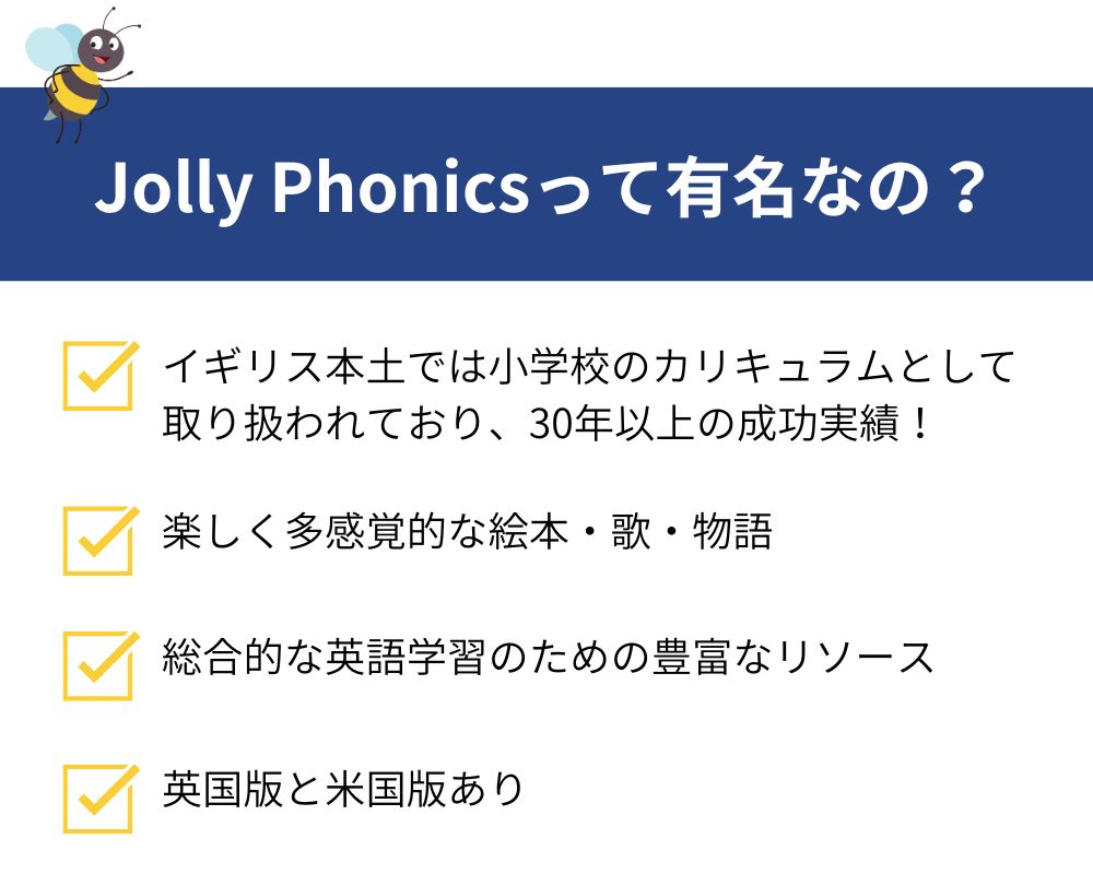 Jolly Phonicsとは 2